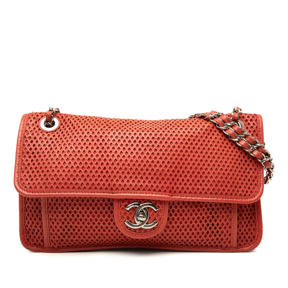 Chanel Handbags - Pre-Loved Chanel Medium Perforated Calfskin Up In The Air Flap